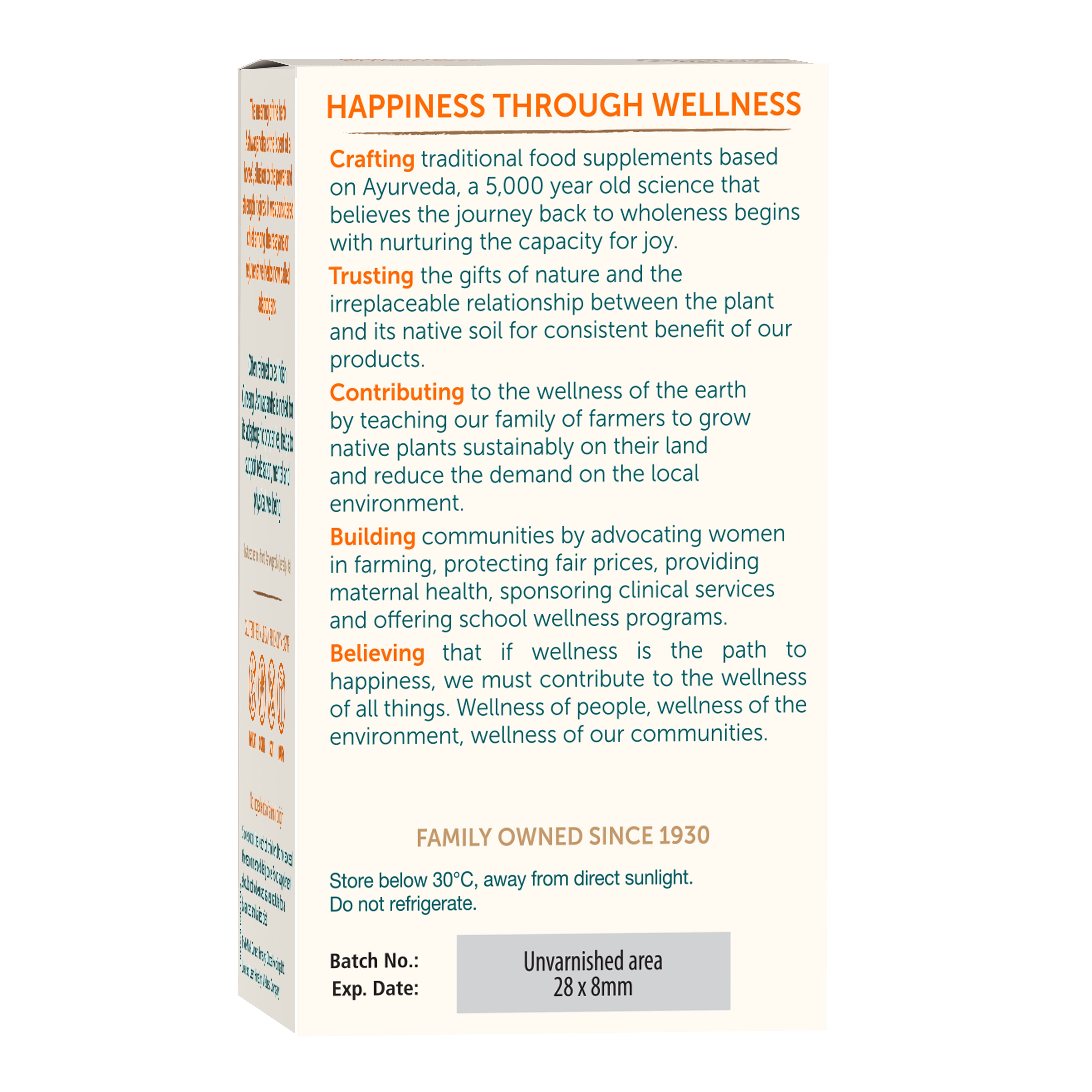 Himalaya Organic Ashwagandha - Happiness Through Wellness