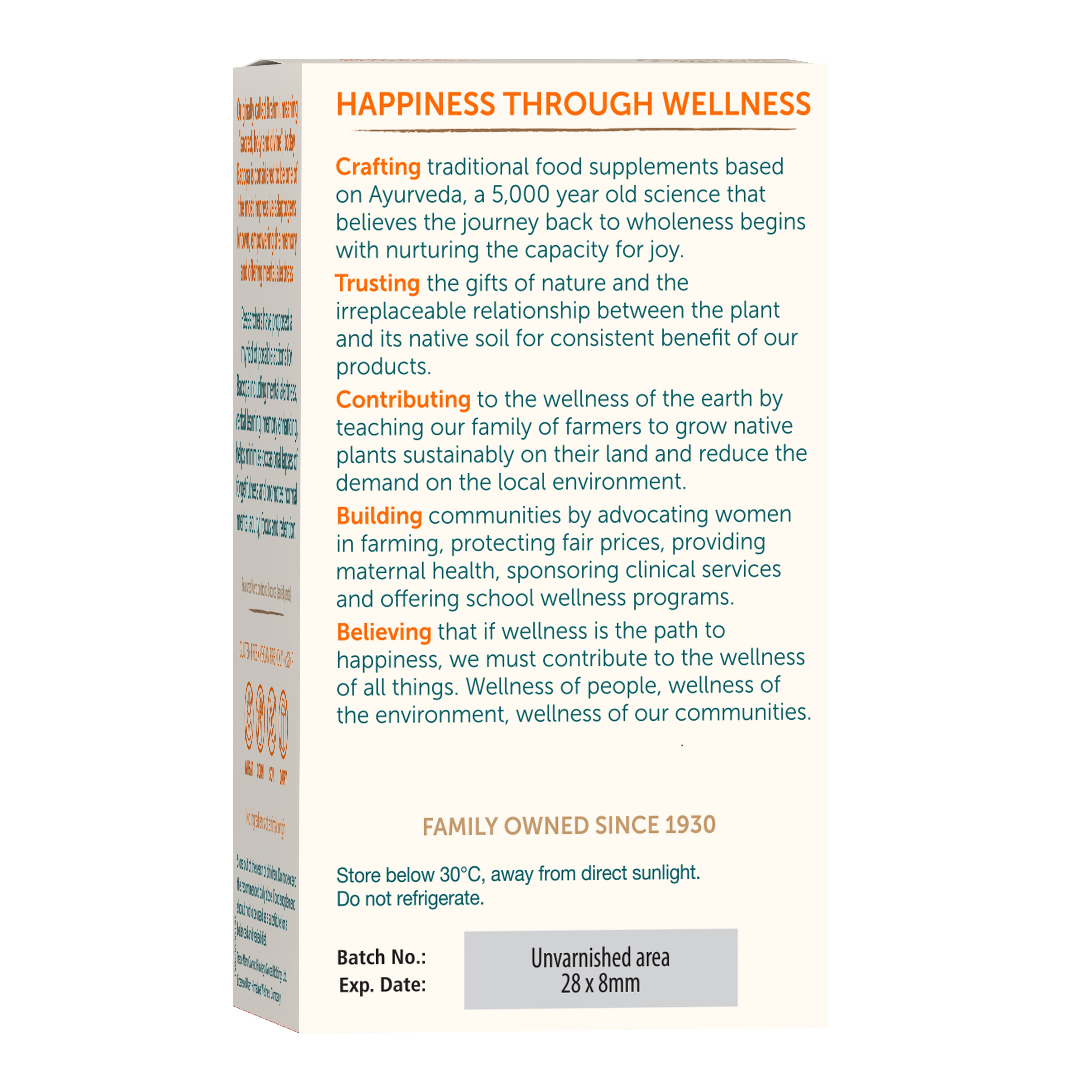 Himalaya Organic Bacopa - Happiness Through Wellness