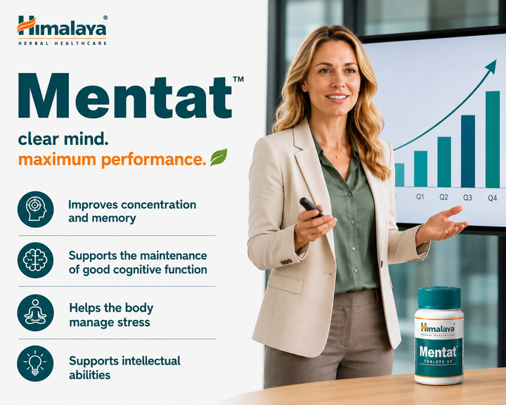 Himalaya Mentat 50 Tablets