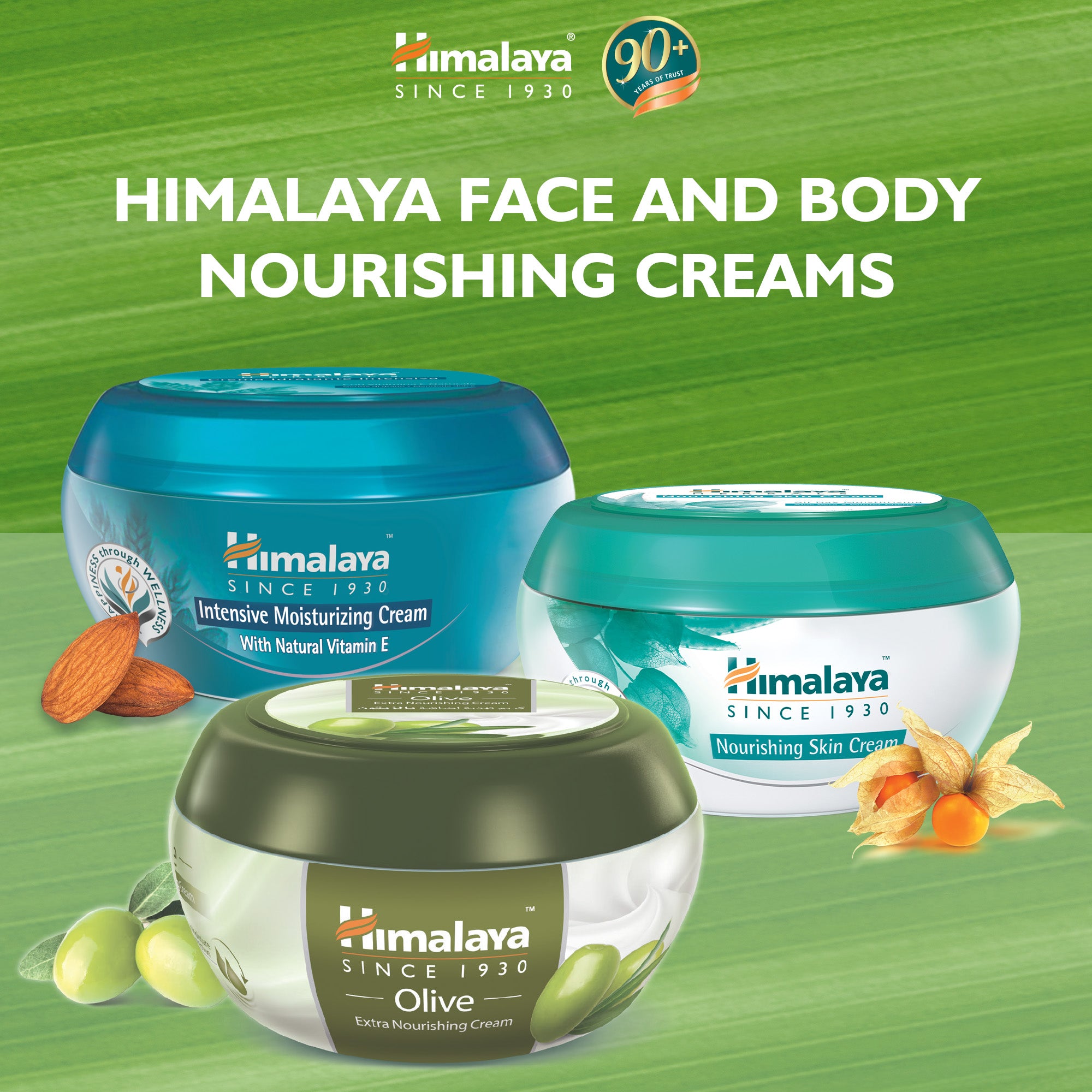 Himalaya Nourishing Skin Cream - 50ml (Pack of 3)