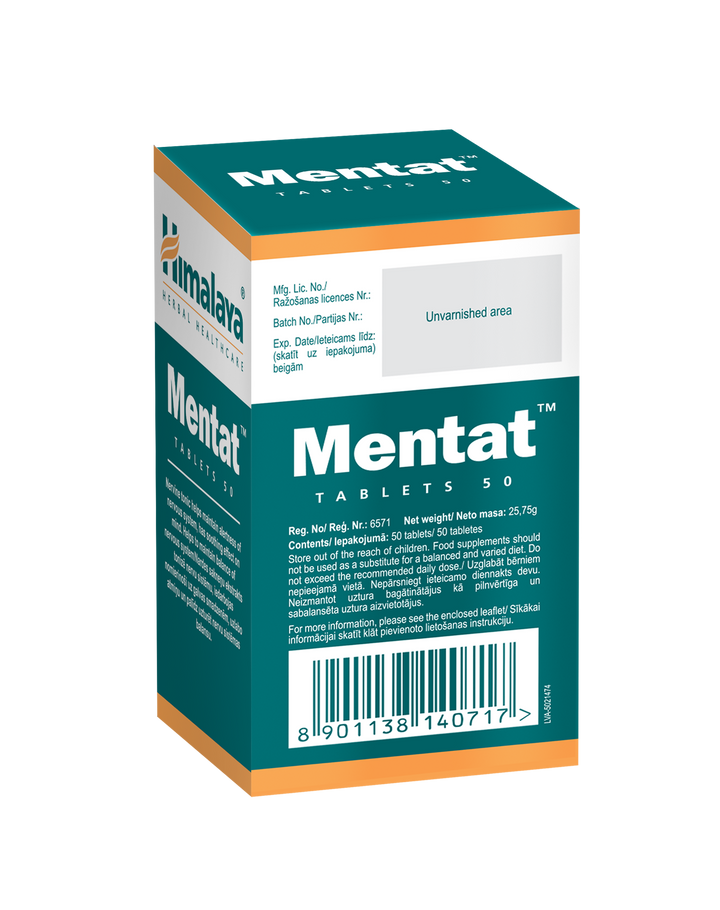 Himalaya Mentat 50 Tablets