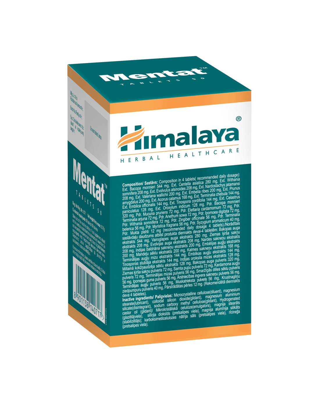 Himalaya Mentat 50 Tablets