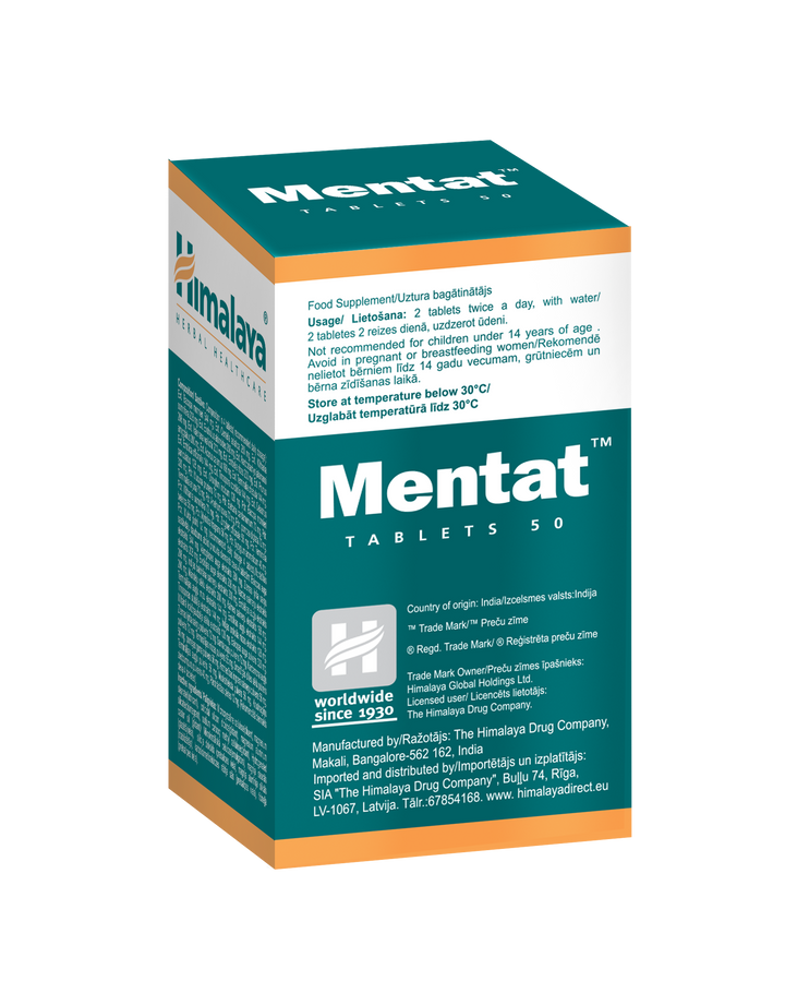 Himalaya Mentat 50 Tablets