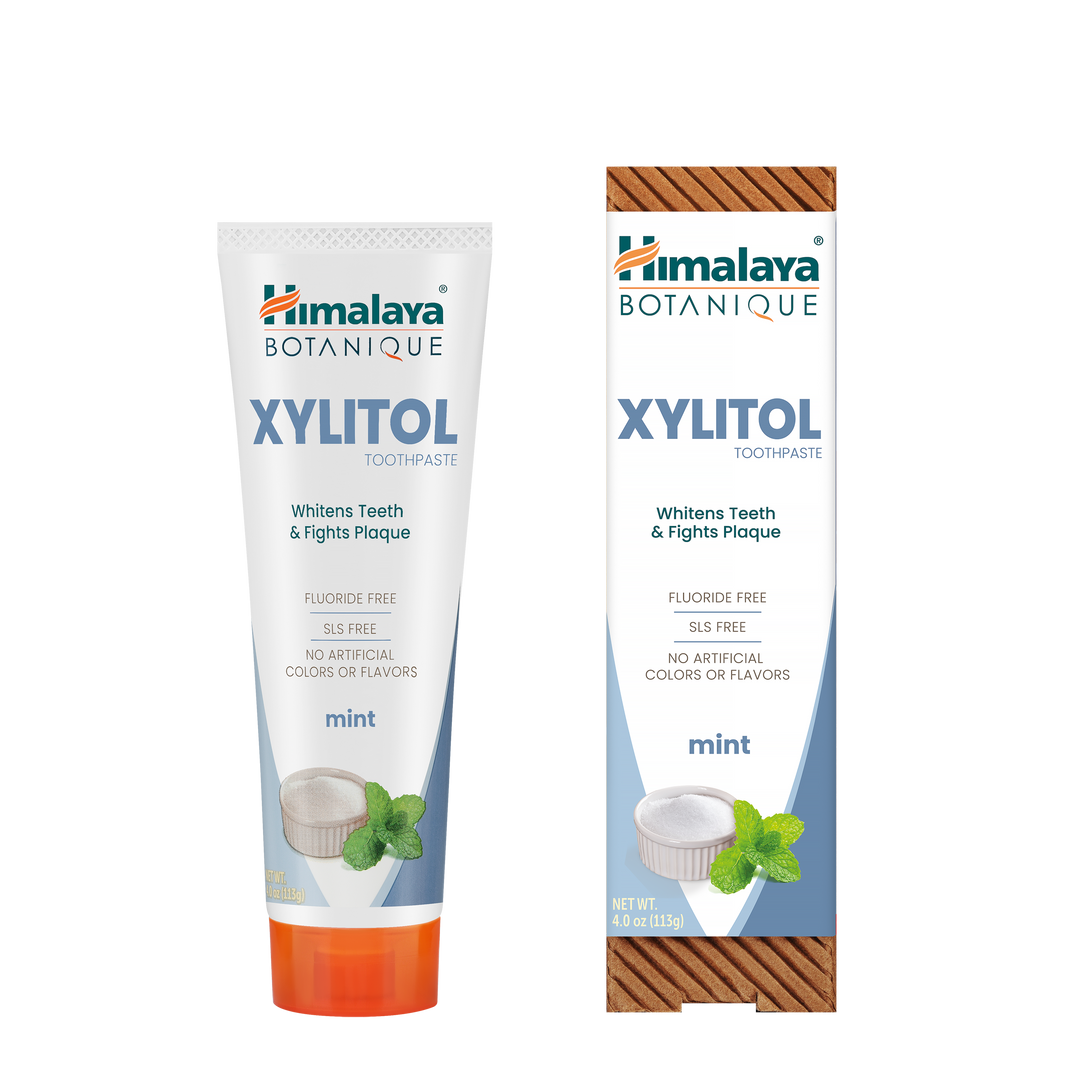 Himalaya Botanique Whitening+ Hydroxyapatit-Zahnpasta – Extra Starke Minze 85g