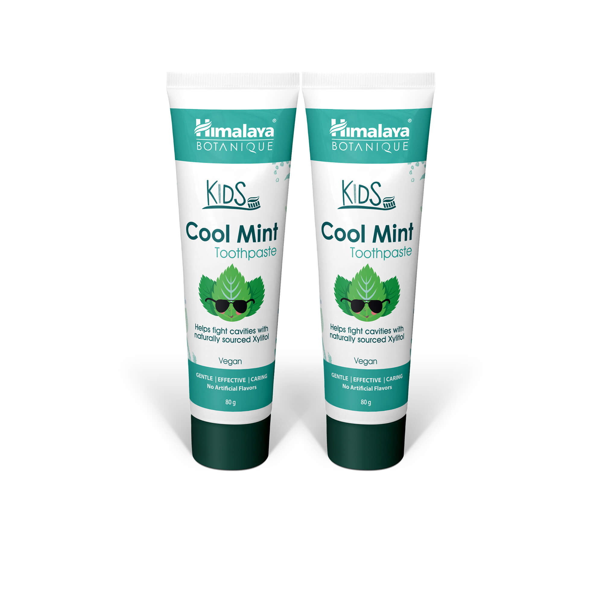 Himalaya Kids Cool Mint Toothpaste - 80g (Pack of 2)