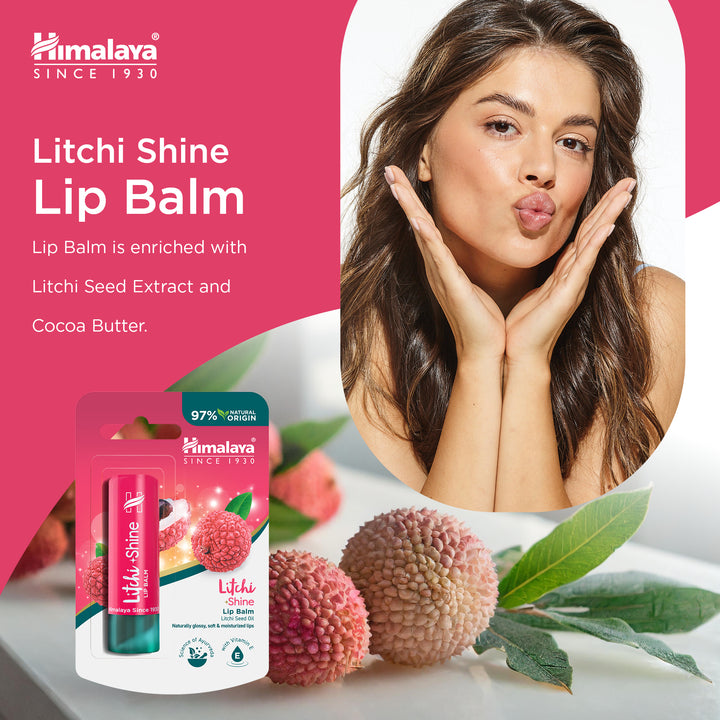 Himalaya Litchi Shine Lip Balm  4.5g