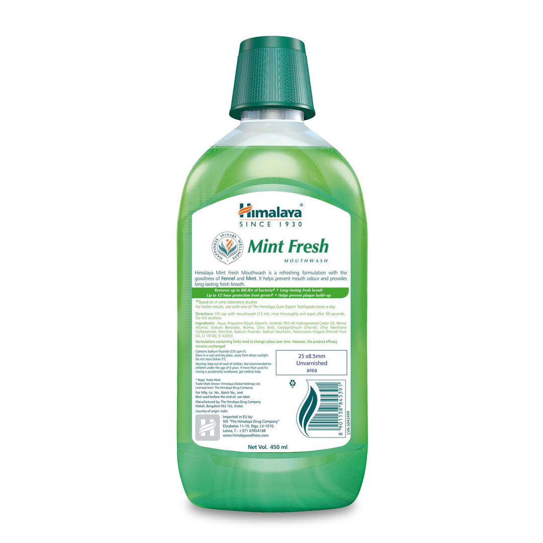 Himalaya Mouthwash - Mint Fresh - 450ml