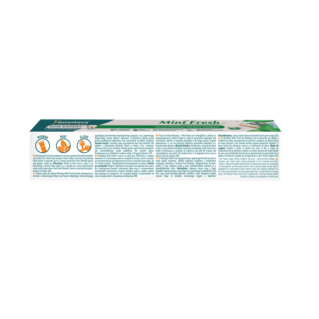 Himalaya Gum Expert Herbal Toothpaste - Mint Fresh - Travel pack 40g