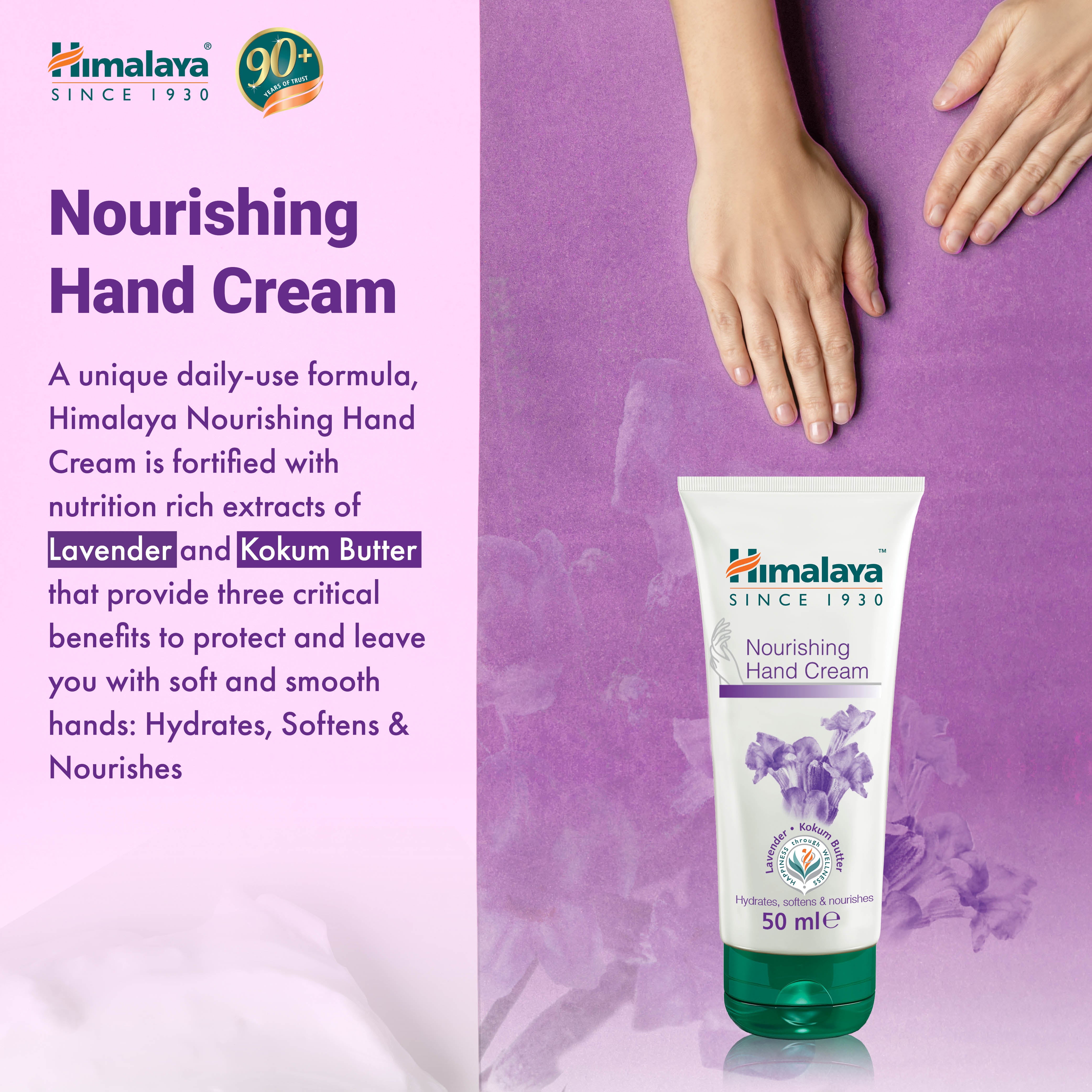 Himalaya Nourishing Hand Cream - 50ml (Pack of 2)