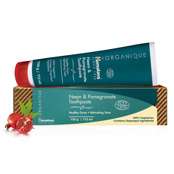 Himalaya ORGANIQUE Neem & Pomegranate Toothpaste - 150g