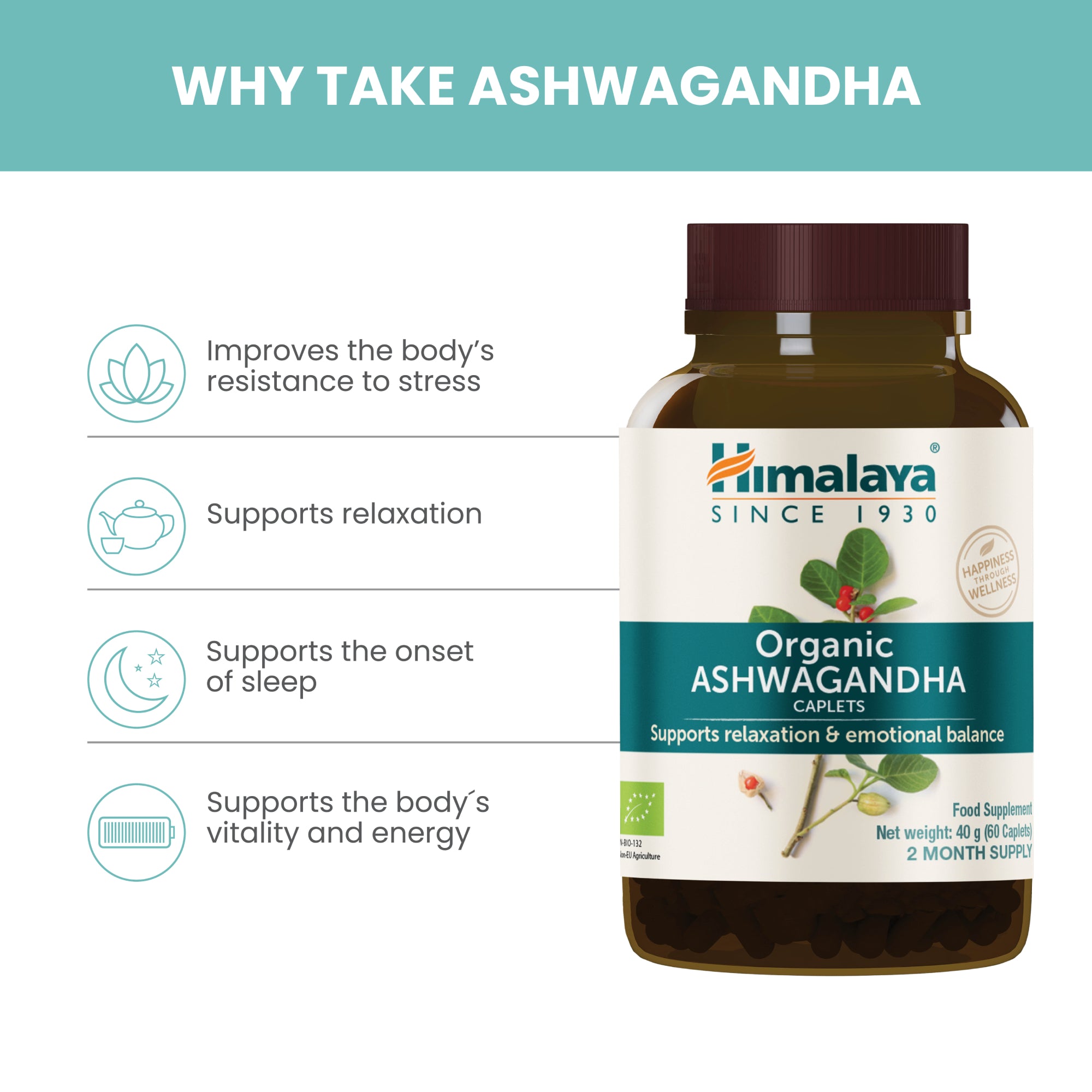 Himalaya Organic Ashwagandha - Why Take Ashwagandha?