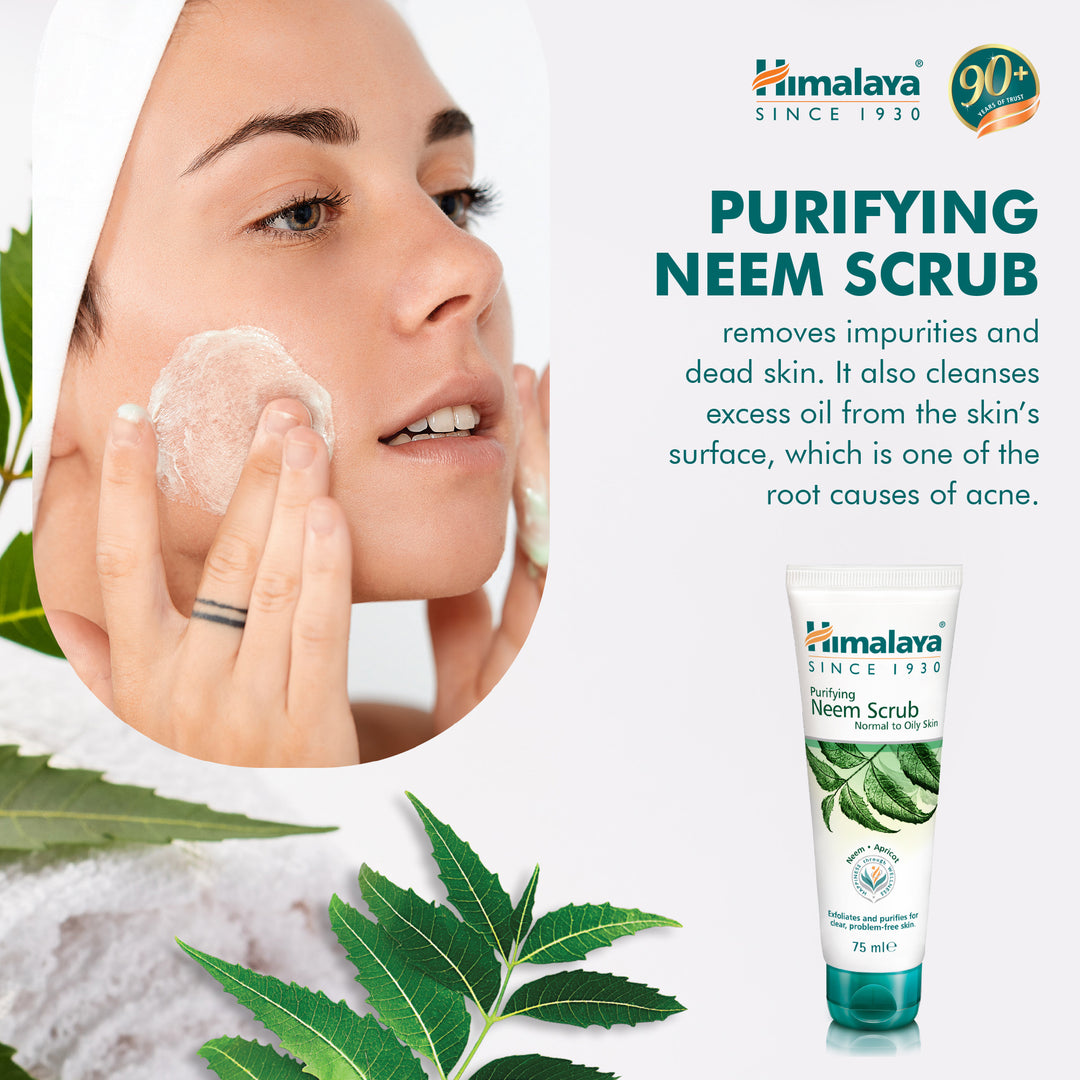 Himalaya Purifying Neem Scrub - 75ml