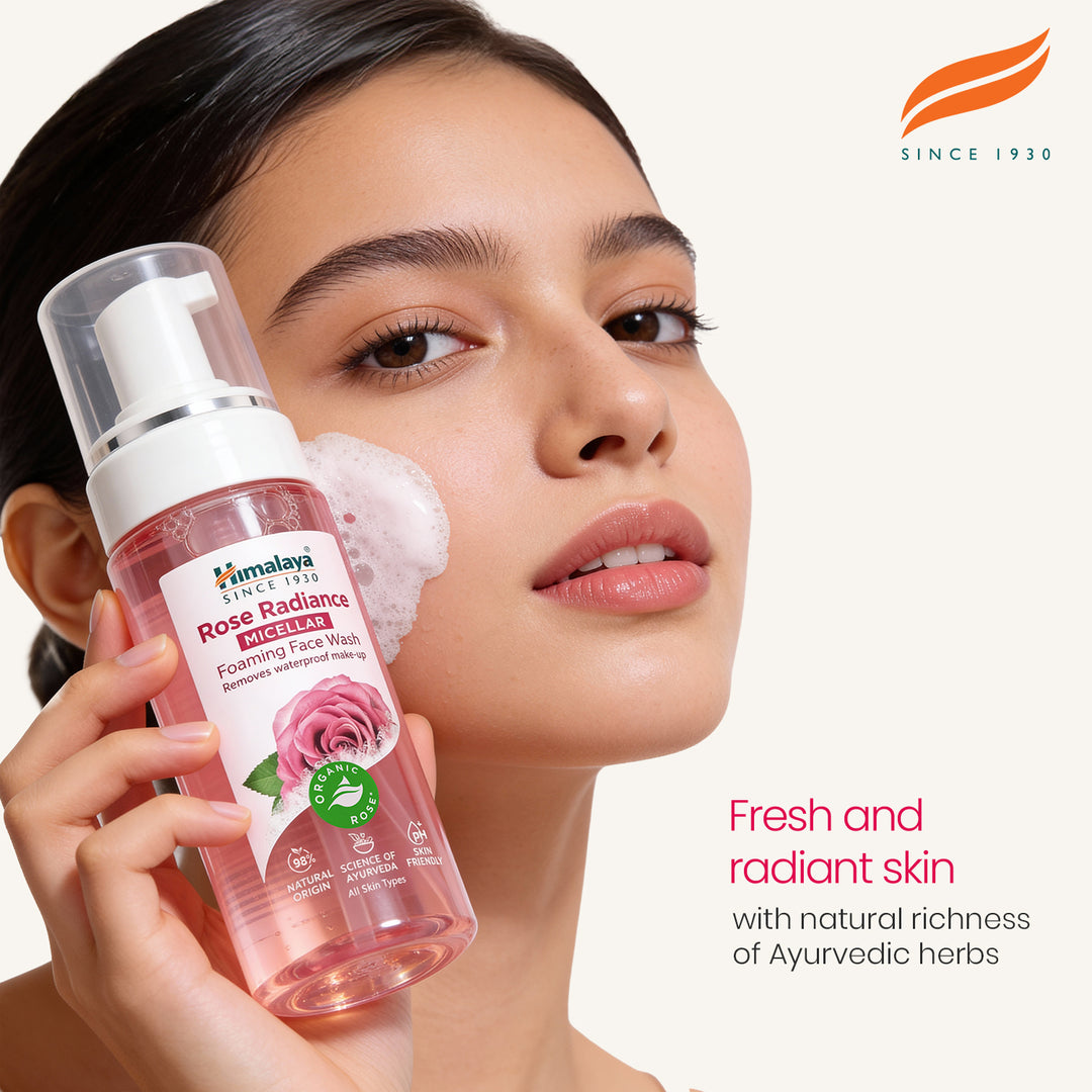 Himalaya Rose Radiance Micellar Foaming Face Wash - 150ml