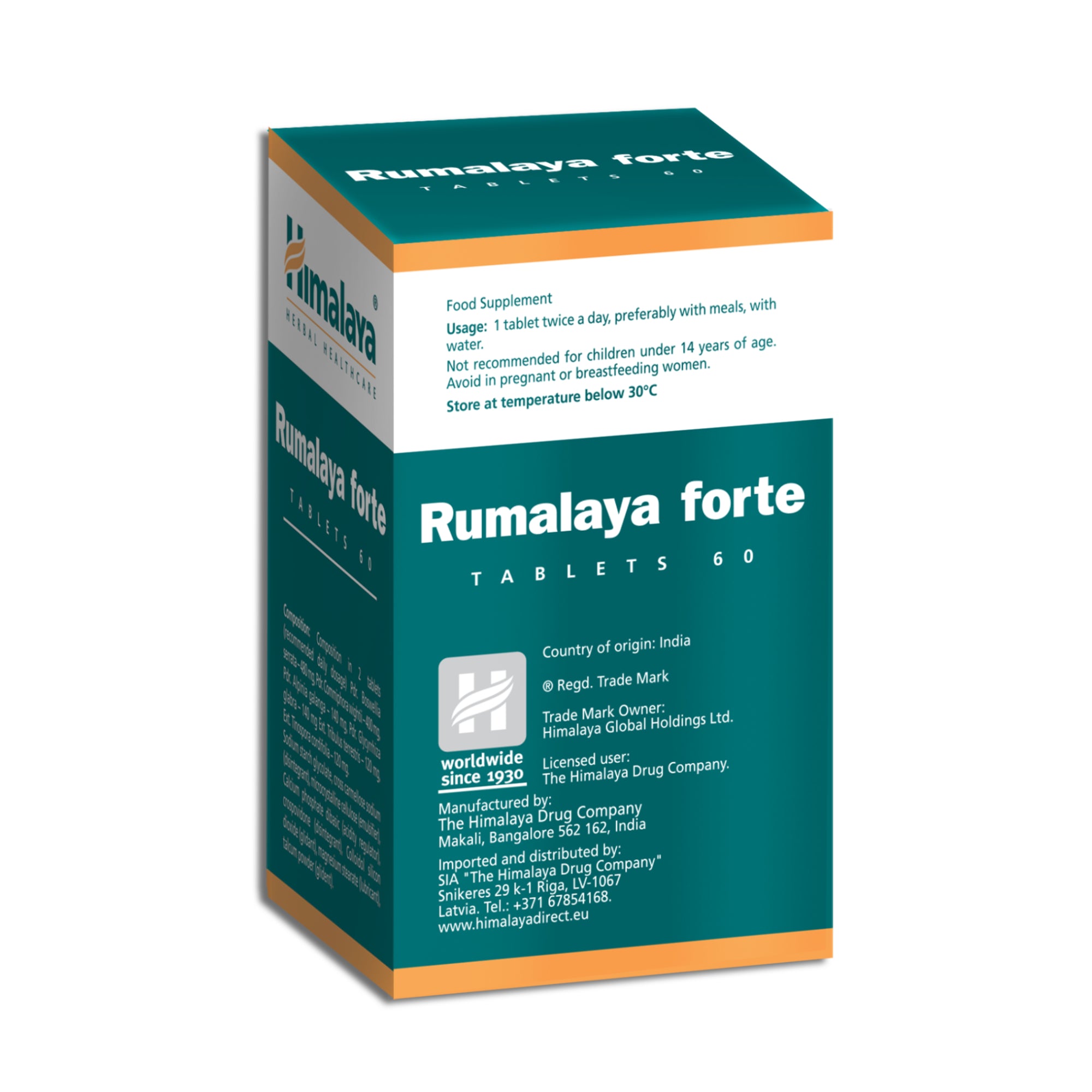 Himalaya Rumalaya forte - 60 Tablets