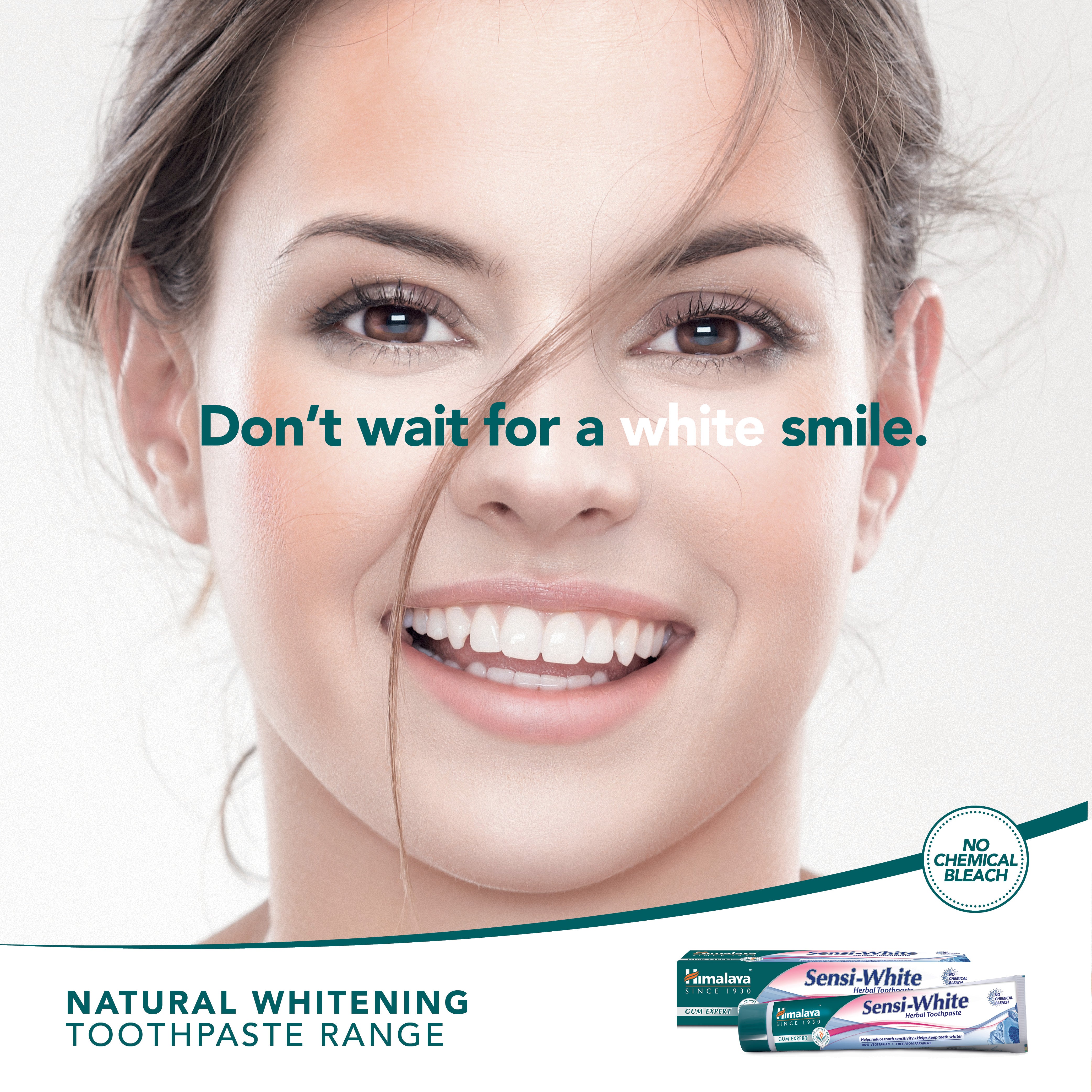 Himalaya Gum Expert Herbal Toothpaste - Sensi White - 75ml (Pack of 2)