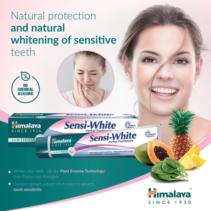 Himalaya Gum Expert Herbal Toothpaste - Sensi White - 75ml