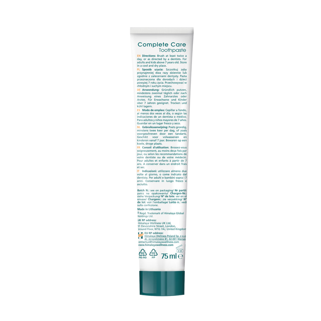 Himalaya Botanique Complete Care Toothpaste - Mint 75 ml