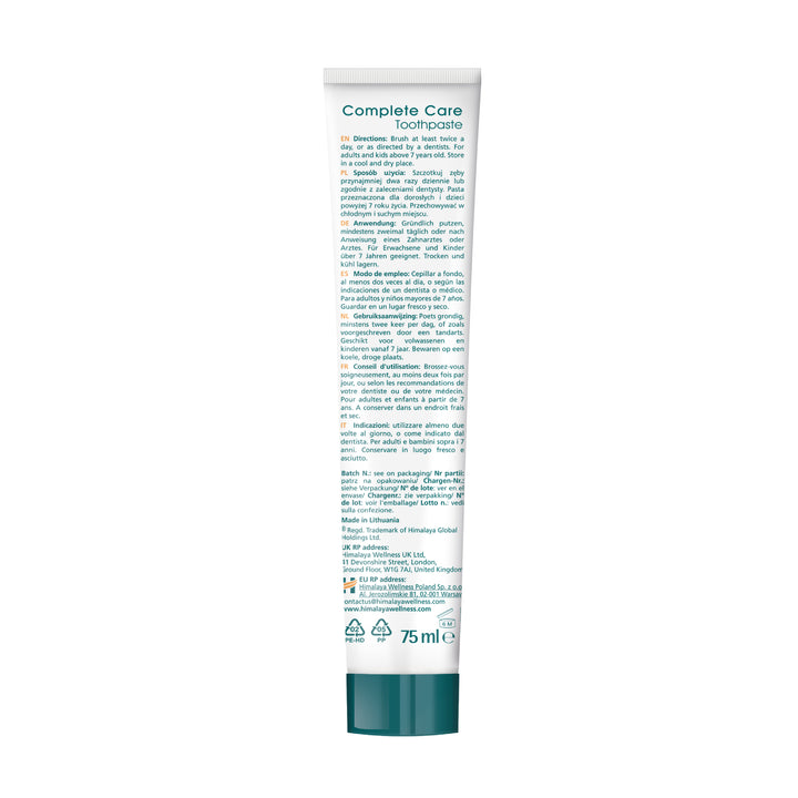 Himalaya Botanique Complete Care Toothpaste - Mint 75 ml