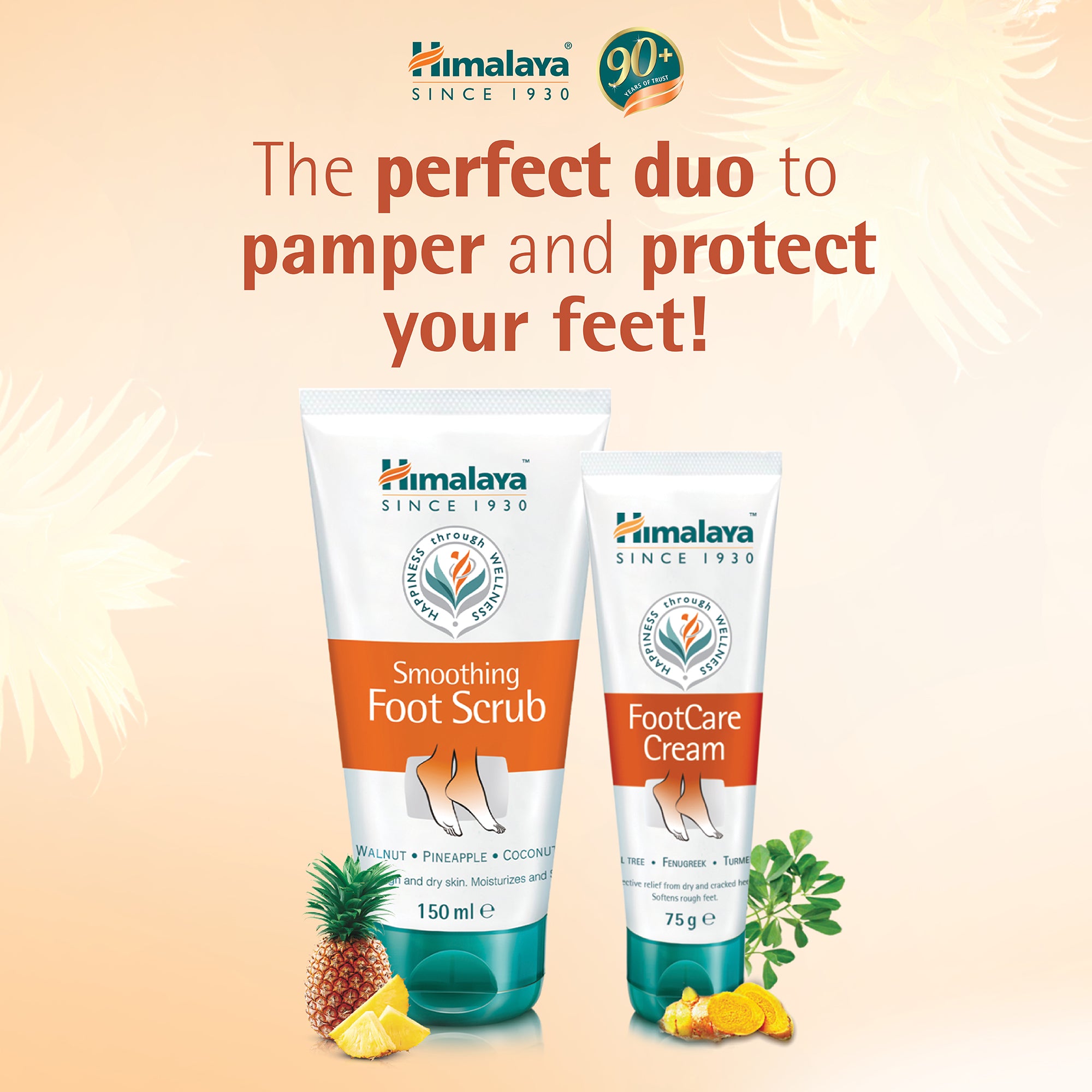 Himalaya Smoothing Foot Scrub - 150ml (Pack of 3)
