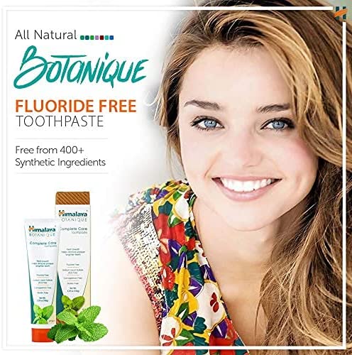 Himalaya BOTANIQUE Whitening Complete Care Toothpaste - Simply Peppermint - 150g