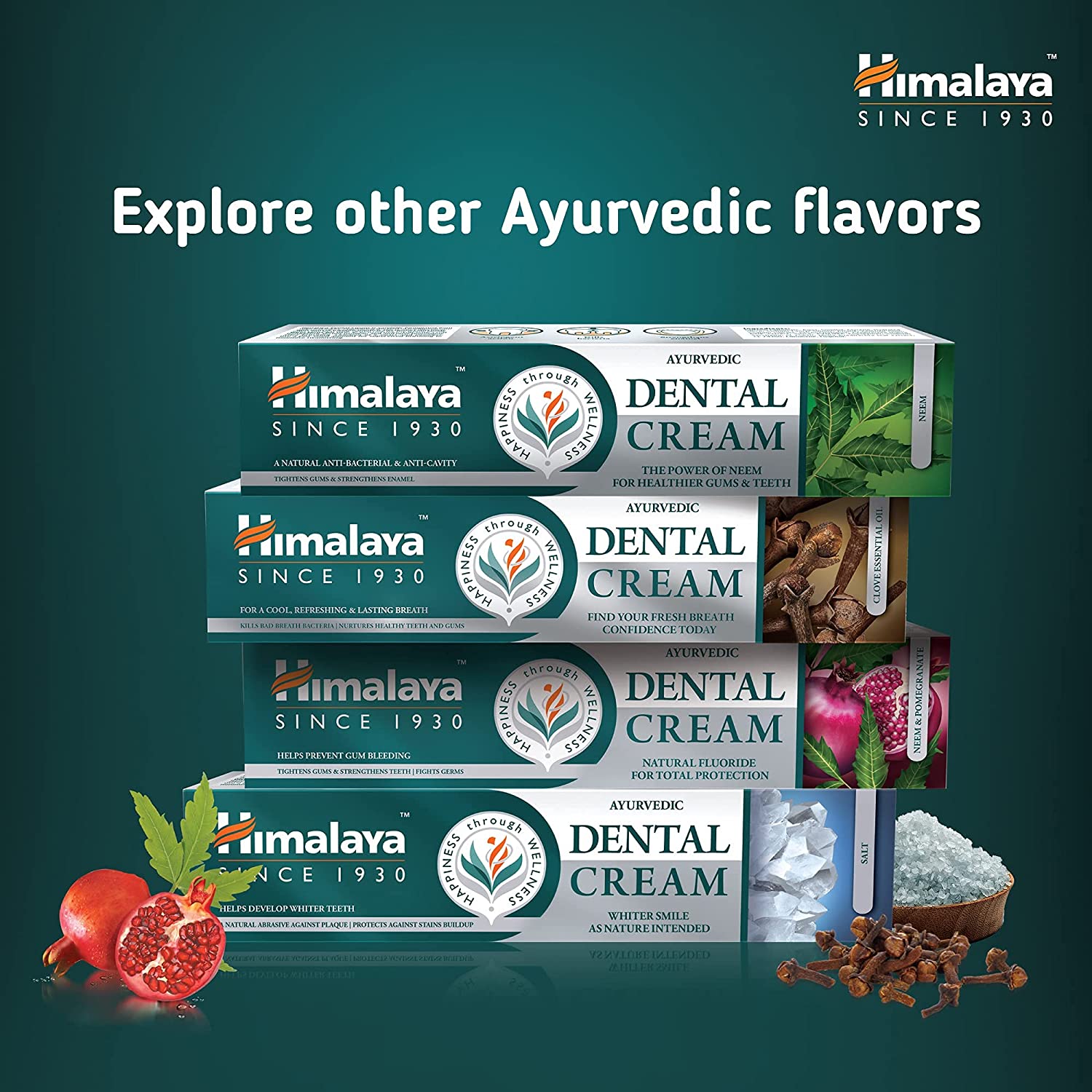 Himalaya Ayurvedic Dental Cream Range