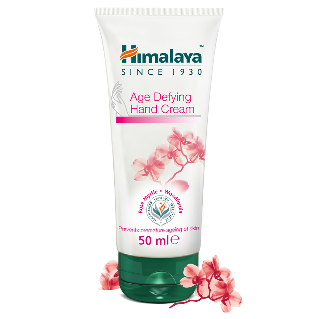 Himalaya Age Defying Hand Cream 50ml - Reduces Wrinkles & Fine Lines 