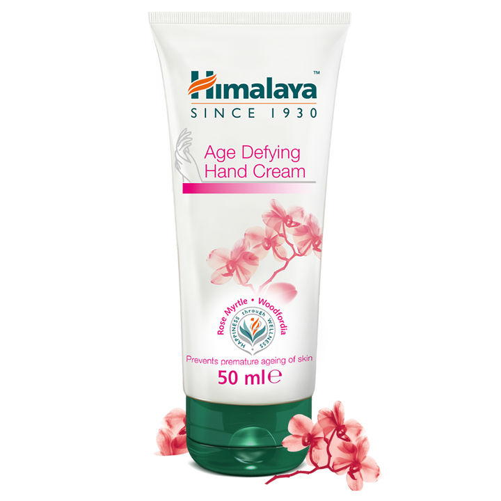 Himalaya Age Defying Hand Cream 50ml - Reduces Wrinkles & Fine Lines 