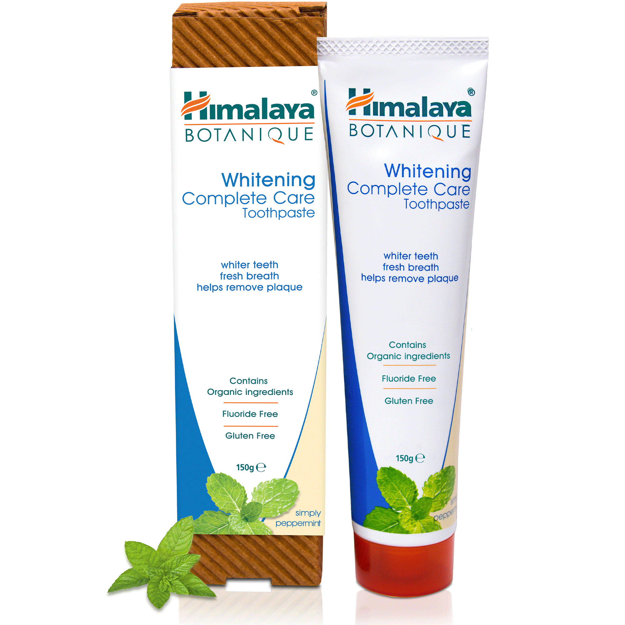 Himalaya BOTANIQUE Whitening Complete Care Toothpaste - Simply Peppermint