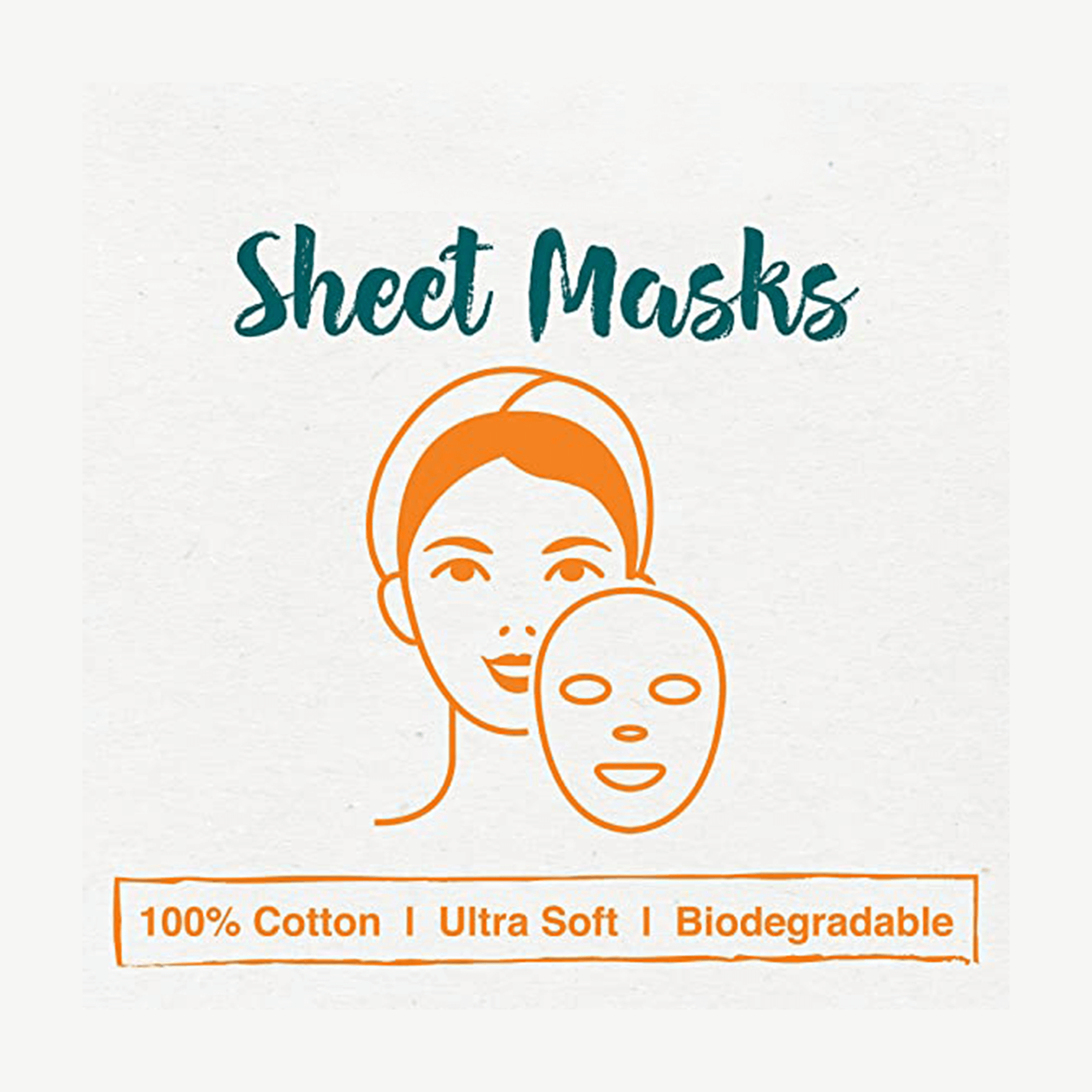 Himalaya Sheet Masks - 100% Cotton & Biodegradable